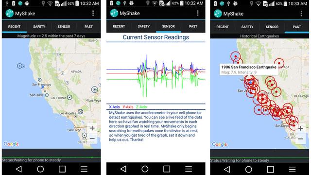 这个应用把你的手机变成监测点，告诉你哪里地震了